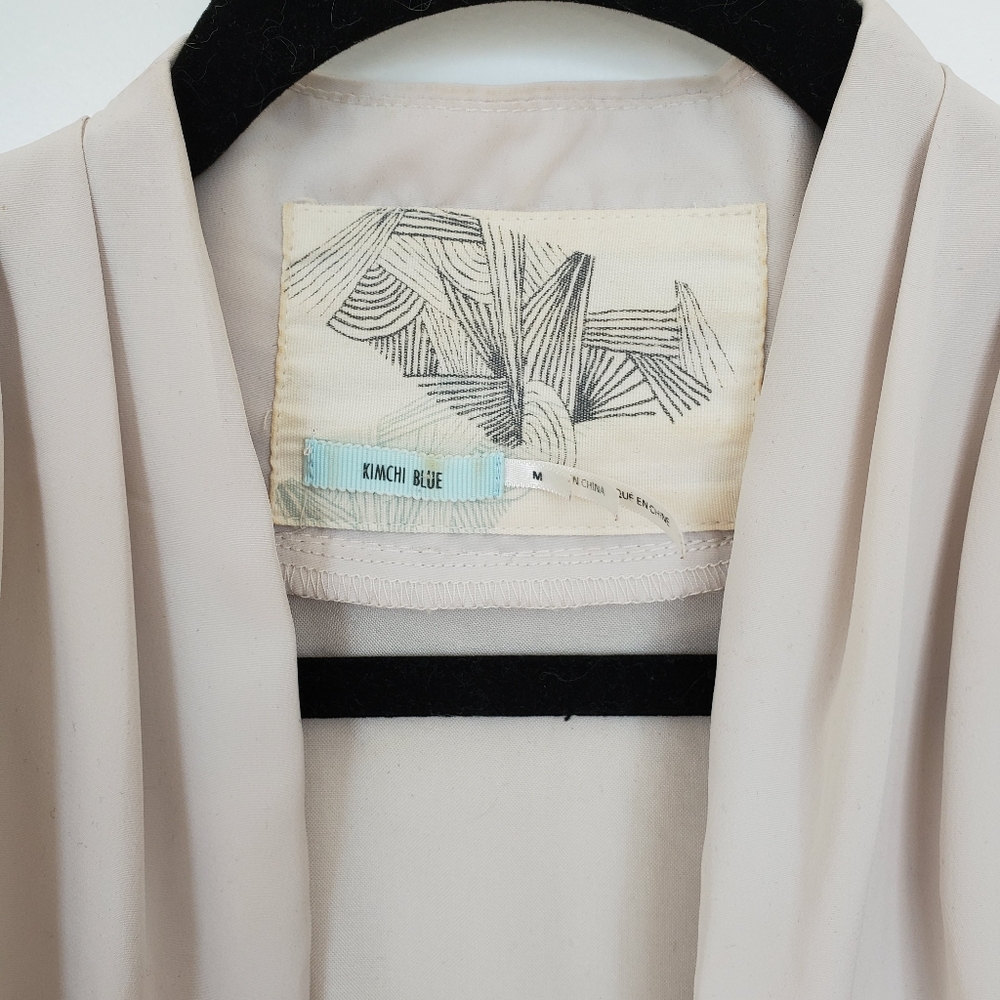 Kimchi Blue Mix Fabric Open Blazer - Picture 4 of 6